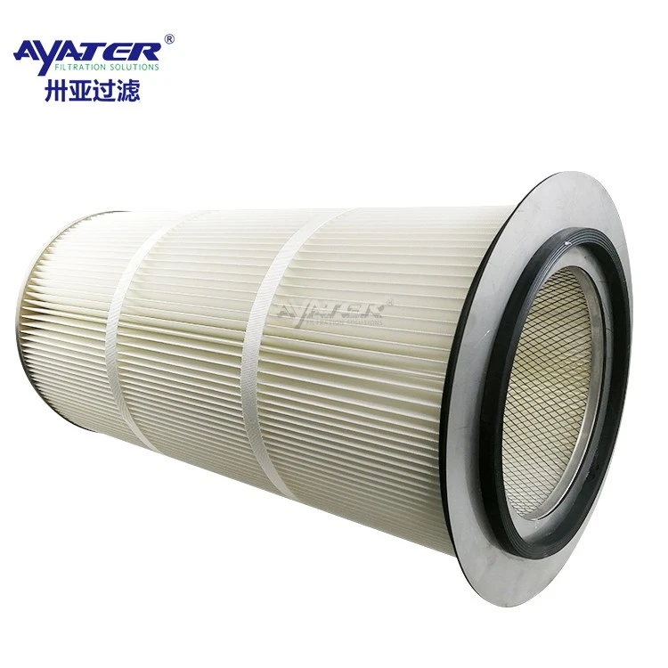 P191536 Pasokan Pabrik Kartrid Filter Kolektor Debu Lipit Disesuaikan